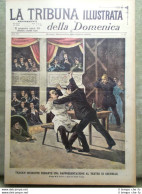 La Tribuna Illustrata 28 Ottobre 1900 Luigi Ferraris Paccini Bulow Boxers Teatro - Other & Unclassified