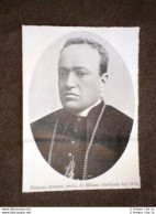 Partecipante Al Conclave Del 1903 Papa Pio X Cardinale Ferrari Andrea - Sonstige & Ohne Zuordnung