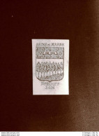Stemma O Blasone Della Città Di Nemours - Francia Anno 1865 Araldica - Vor 1900