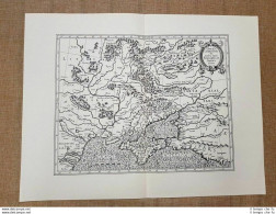 Carta Geografica O Mappa Taurica Chersonesus Mercator Anno 1650 Ristampa - Landkarten