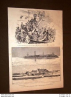 Alessandria D'Egitto Prima Del Bombardamento Faro - Antes 1900