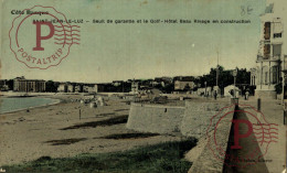 FRANCIA. FRANCE. SAINT JEAN LE LUZ. SEUIL DE GARANTIE ET LE GOLF. HOTEL BEAU RIVAGE EN CONSTRUCTION - Saint Jean De Luz