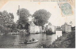 78 Maisons Laffitte Ruines Du Vieux Moulin - Maisons-Laffitte