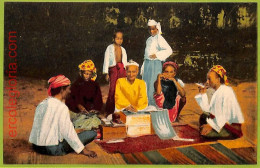 Af3924 - BURMA -  VINTAGE POSTCARD - Ethnic - Myanmar (Burma)