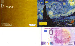 0-Euro PEBR 2022-2 VINCENT VAN GOGH - DE STERRENNACHT First Issue Pack No. Nur Bis #250 ! - Essais Privés / Non-officiels