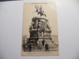 A547 . CPA. RUSSIE. St.Pétersbourg. Le Monument De Nicolas I.. Beau Plan Animé.  Non écrite - Russie