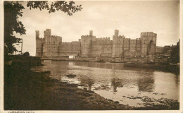 Wales Caernarvon Castle - Caernarvonshire