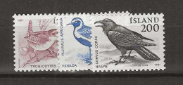 1981 MNH Iceland Mi 567-69, Postfris** - Unused Stamps