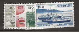 1977 MNH Norway, Mi 747-50 Postfris** - Unused Stamps