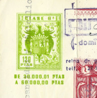 España 1963 LETRA DE CAMBIO — Timbre Fiscal 8ª Clase 120 Ptas. — Timbrología - Revenue Stamps