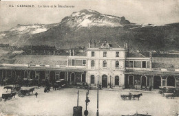 Grenoble - La Gare Et Le Moucherotte - Grenoble