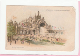 EXPOSITION UNIVERSELLE DE PARIS 1900 LE CHATEAU D'EAU - Exhibitions