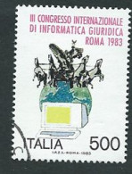 Italia, Italy, Italien, Italie 1983; Congresso Internazionale Di Informatica Giuridica, Legal Informatics. Used. - Computers