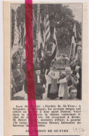 Tréguier - Pardon De St Yves - Orig. Knipsel Coupure Tijdschrift Magazine - 1937 - Sin Clasificación