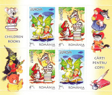 Romania 2010 Europe, Children Books  M/s, USED, History - Europa (cept) - Art - Children's Books Illustrations - 2010