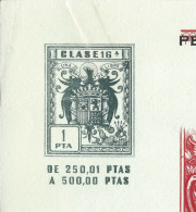 España 1968 LETRA DE CAMBIO — Timbre Fiscal 16ª Clase 1 Pta. — Timbrología - Revenue Stamps