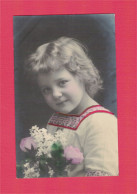 XB1302 RARE JEUNE FILLE, ENFANT, GIRL FAMOUS GRETE REINWALD AS VERY YOUNG GIRL - Portraits