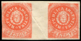 Pays :  43,1 (Argentine)      Yvert Et Tellier N° :      5 A (**) Se Tenant - Unused Stamps
