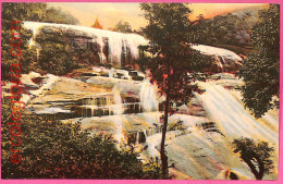 Af9248 - MYANMAR  -  VINTAGE POSTCARD - WATERFALL IN THE MOUNTAINS OF BURMAl - Myanmar (Birma)