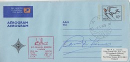 South Africa Sanae Aerogramme Ca MV Benjamin Bowring Ca Sanae 4.1.1980  (RO213) - Onderzoeksstations
