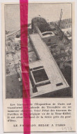 Expo Paris - Palais Pavillon De Belgique - Orig. Knipsel Coupure Tijdschrift Magazine - 1937 - Unclassified