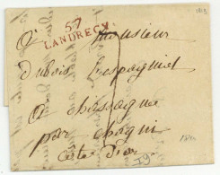 57 LANDRECY Maroilles 1813 Evrard Pharmacien - 1801-1848: Voorlopers XIX