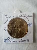 Médaille Touristique Monnaie De Paris 02 Coucy Le Chateau 2009 Sires - 2009