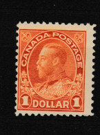 Canada 1918-25 King George V 1 Dollar High Value MNH ** - Unused Stamps