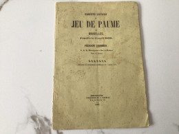 Ancien Livret (1866) De La Société Royale De Jeu De Paume De Bruxelles Statuts - Sport