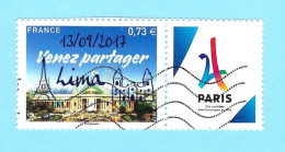 Paris Lima, 5144A - Oblitérés