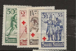 1940 MH Finland Mi 222-25 - Nuovi