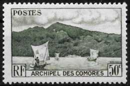 Comores 1950 - Yvert N° 2 - Michel N° 21 ** - Ungebraucht