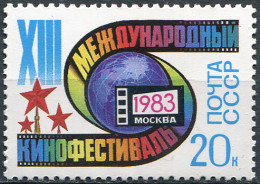 USSR - 1983 -  STAMP MNH ** - 13th International Film Festival, Moscow - Unused Stamps