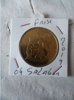 Médaille Touristique Monnaie De Paris 04 Salagon 2014 Frise - 2014