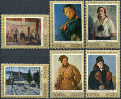 USSR - 1972 - SET OF 6 STAMPS MNH ** - Soviet Painting - Ongebruikt