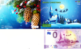 0-Euro PEBD 2021-2 MERRY CHRISTMAS First Issue Pack No. Nur Bis #250 ! - Essais Privés / Non-officiels