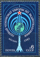 USSR - 1983 -  STAMP MNH ** - First European Radio-Telegraphy Championship - Nuovi