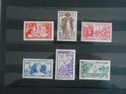 COTE- D'IVOIRE YT 133/138 COMMEMORATION DE L'EXPOSITION DE 1937** - Neufs