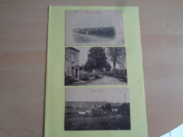 70 - Haute Saone - Cemboing - Lot De 3 Cartes - Place Publiques - Fontaine - Vues Générales - Animées- Réf.77B - - Altri & Non Classificati