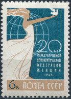 USSR - 1965 -  STAMP MNH ** - International Democratic Women's Federation - Ongebruikt