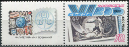 USSR - 1988 - BLOCK MNH ** - 6th All-Union Philatelic Society Congress - Ungebraucht