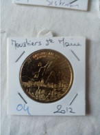 Médaille Touristique Monnaie De Paris 04 Moustiers 2012 - 2012