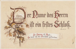 Der Name Des Herrn Ist Ein Festes Schloß. Gl1920 #E0802 - Otros & Sin Clasificación