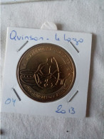 Médaille Touristique Monnaie De Paris 04 Quinson Logo 2013 - 2013