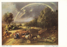 PETER PAUL RUBENS Landschaft Mit Regenbogen Ngl #E1124 - Pintura & Cuadros