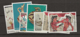 1973 MNH Greece Mi 1122-28 - Ongebruikt