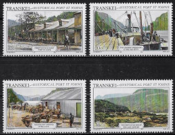 TRANSKEI - HISTOIRE DE PORT ST JOHNS - N° 180 A 183 - NEUF** MNH - Autres & Non Classés