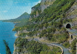 Lago Di Garda: Die Tourniquets Der Westgardesana Mit Blick Auf Garnano Gl1970 #E1510 - Autres & Non Classés