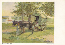 CAMILLE PISSARRO Zigeunerwagen Ngl #E1138 - Malerei & Gemälde
