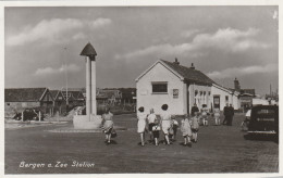 4934 80 Bergen Aan Zee, Station. (Kaart Uit Album)  - Sonstige & Ohne Zuordnung